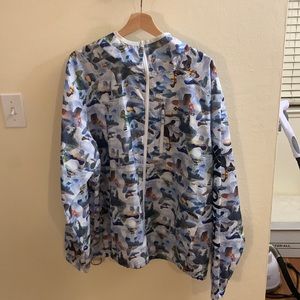 Colombia printed windbreaker